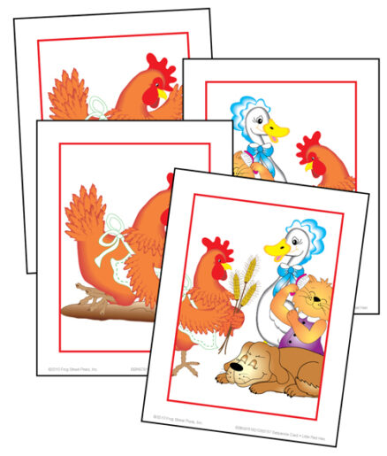 The Little Red Hen Cards